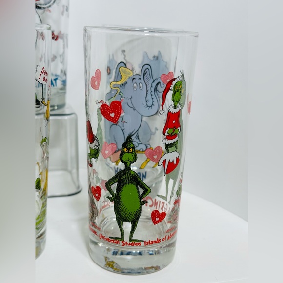 Vintage COLLECTIBLE Set Of 6 Dr Seuss Pint Glass Tumblers NEW - Picture 13 of 13